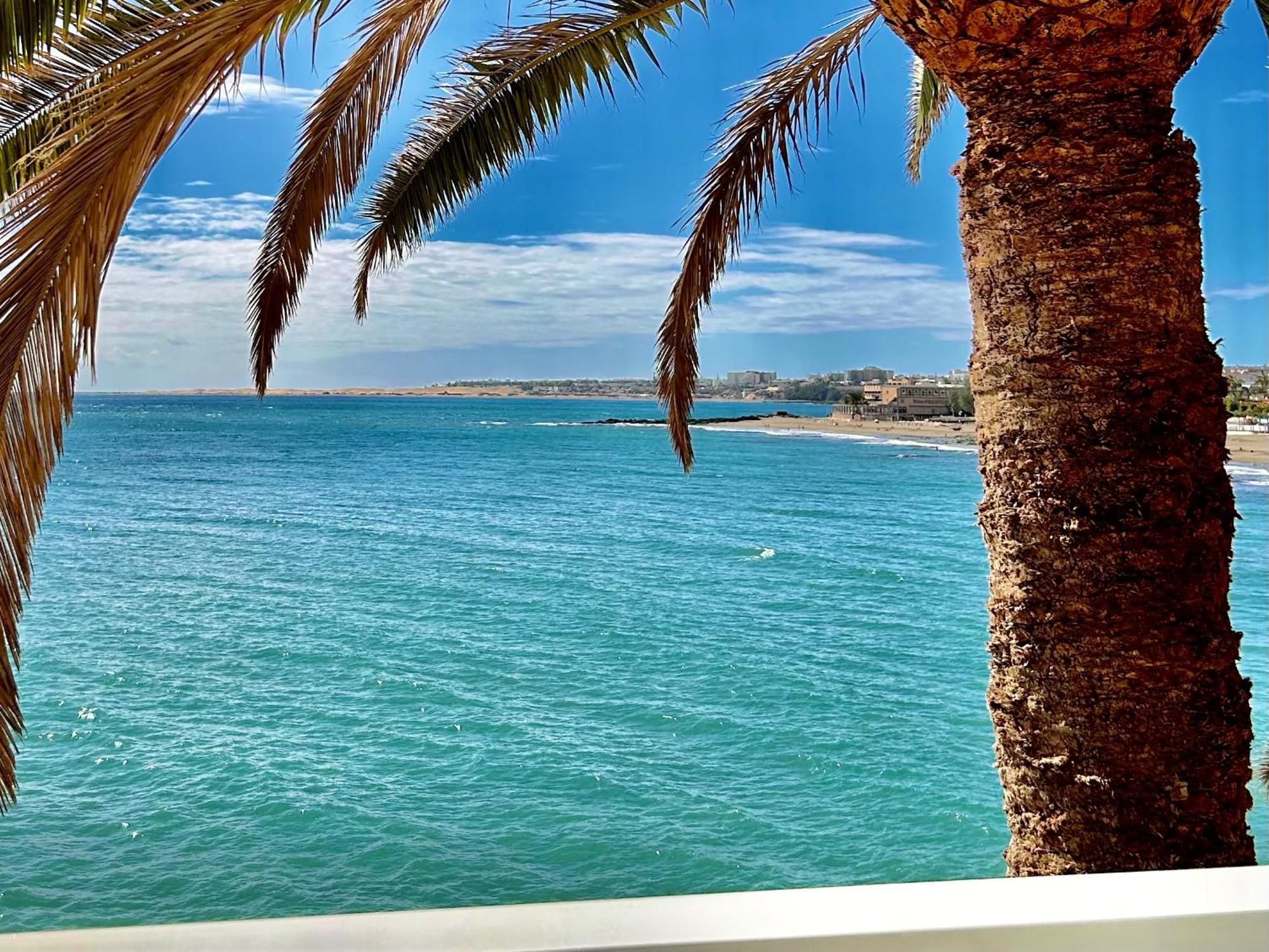 Sobre El Mar Con Vistas A Las Dunas De Maspalomas Сан-Августин Экстерьер фото